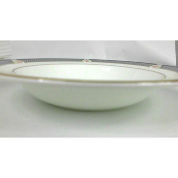 Vintage Wedgwood Waverley 5 Piece Place Setting Bone China England Plate Bowl - Picture 8 of 12